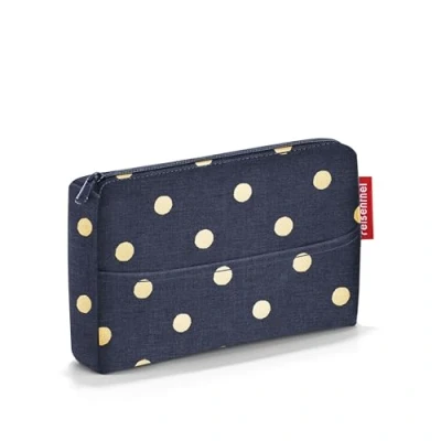 Abbildung von reisenthel pocketcase Taschenorganizer, kompakt, Couleur:metallic dots Blue