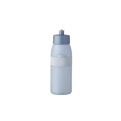 Abbildung von Mepal Sportflasche Ellipse Praktische Wasserflasche für Sport, Gym &amp; Freizeit Sport Trinkflasche mit weichem Ausgießer Spülmaschinenfest BPA frei 500 ml Nordic blue