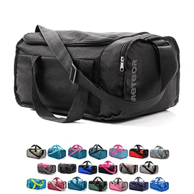 Abbildung von meteor Sporttasche Kinder 20 40L Gym Tasche Herren schwimmtasche Reisetasche Urlaubstasche klein Fitnesstasche Damen Riementasche Kindertaschen Schule Taschen turntasche Jungen