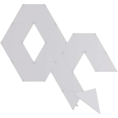 Abbildung von Nanoleaf Shapes Triangle Erweiterungspack, 25 zusätzliche Dreieckigen LED Panels Smarte Modulare RGBW WLAN 16 Mio. Farben Wandleuchte Innen, Musik &amp; Bildschirm Sync, Funktioniert mit Alexa