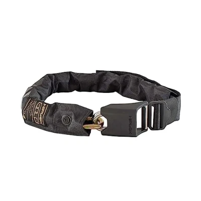 Abbildung von Hiplok GOLD, Kettenschloss, Unisex, ALL BLACK, 85cm Schließumfang