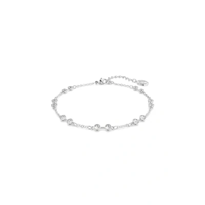 Abbildung von Swarovski Remix Collection Strand Round CUT Armband, Damen, Größe: Medium, White