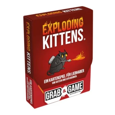 Abbildung von Exploding Kittens EKIGNGEK01DE Spiel, Mehrfarbig, Bunt