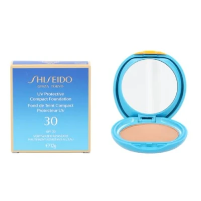 Abbildung von Shiseido Sun Protective Compact Foundation SPF 30 unisex, Sonnenmakeup 12 g, Farbe: dark ivory, 1er Pack