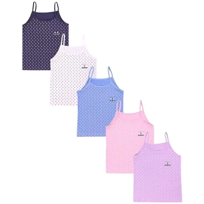 Abbildung von TupTam Camiseta Interior Niña Pack de 5 Camisetas Tirantes Algodón Suave
