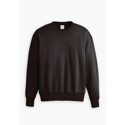 Abbildung von Levi&#039;s Authentic CREW Sweatshirt, Herren, Größe: XS, Black agate