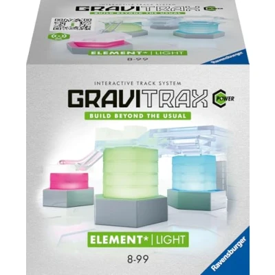 Abbildung von Ravensburger GraviTrax POWER Element Light 27467 elektronische Erweiterung für deine Kugelbahn Murmelbahn und Konstruktionsspielzeug ab 8 Jahre