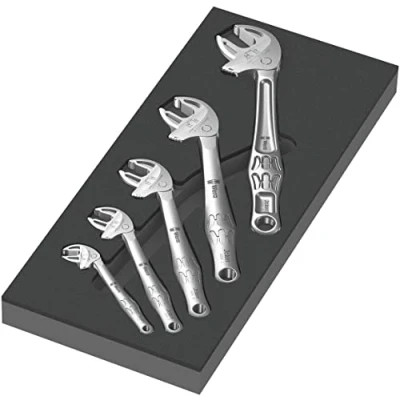 Abbildung von Wera 05150122001 9732 Schaumstoffeinlage, 6004 Joker Set 1, 5 teilig