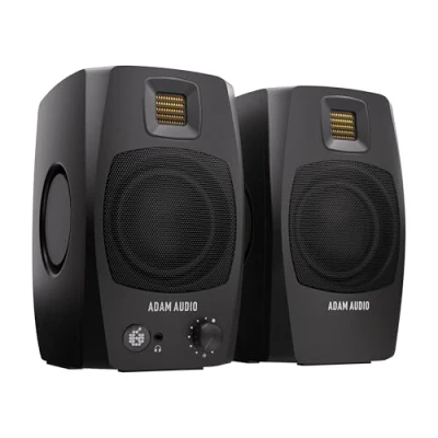 Abbildung von ADAM Audio D3V: Aktives Desktop Monitorsystem mit USB C Anschluss (Paar, schwarz)