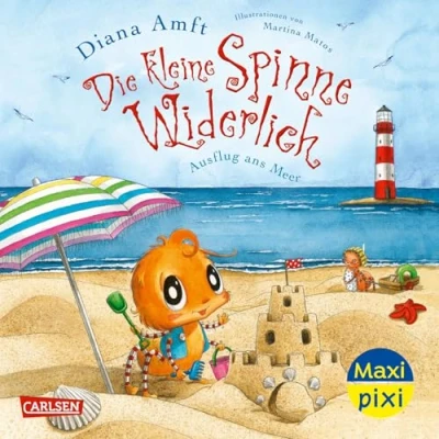 Abbildung von Maxi Pixi 475: Die kleine Spinne Widerlich: Ausflug ans Meer (475)
