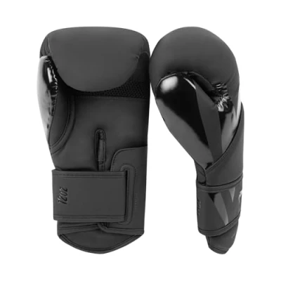 Abbildung von Venum, Challenger 4.0 Boxhandschuhe, Unisex Erwachsene, 10 Oz, Schwarz/Schwarz