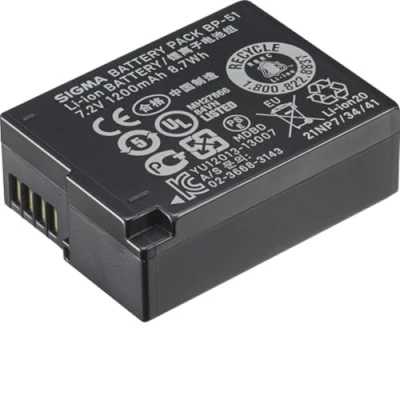 Abbildung von Sigma BP 51 Li Ion Akku für DP1 und DP2 Quattro Digitalkamera