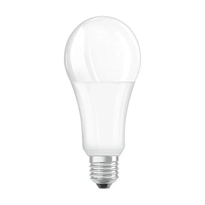 Abbildung von OSRAM Dimmbare LED Lampe mit E27 Sockel, Warmweiss (2700K), klassische Birnenform, 20 W, Ersatz für 150W Glühbirne, matt, SUPERSTAR CLASSIC A
