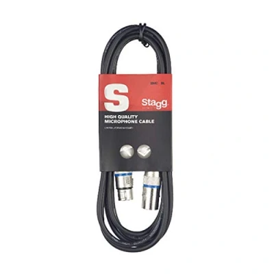 Abbildung von Stagg SMC6 BL Mikrofon Kabel (6m, XLR Buchse auf Stecker) blau