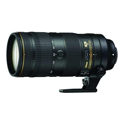Abbildung von Nikon AF S Nikkor 70 200 mm, 1:2.8E FL ED VR (inkl. HB 58 Gegenlichtblende mit CL M2 Objektivbeutel) schwarz