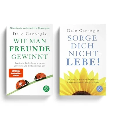 Abbildung von 2er Set: Sorge dich nicht, Lebe &amp; Wie man Freunde gewinnt Mit limited edition Lesezeichen, Entdecke Glück Erfolg DER Achtsamkeits Dauerbestseller von Dale Carnegie