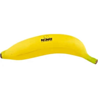 Abbildung von Nino Percussion Fruit Shaker Banane Musikinstrument für Kinder ab 3 Jahren Kunststoff, Mehrfarbig (NINO597)