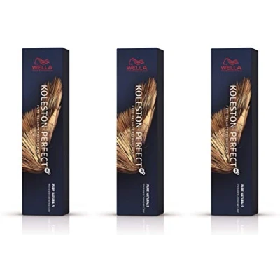Abbildung von WELLA Koleston Perfect ME KP Pure Naturals 77/0 Mittelblond Intensive Naturhaarfarbe, 3er Pack
