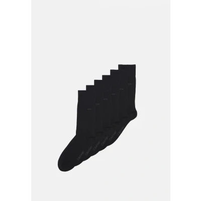 Abbildung von Calvin Klein Underwear MEN Casual FLAT Carter 6 PACK Socken, Herren, Größe: 39 42, Black