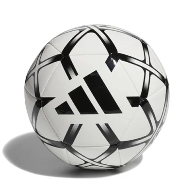 Abbildung von adidas STARLANCER Club Ball, Unisex Erwachsene Fußball, White/Black, 3