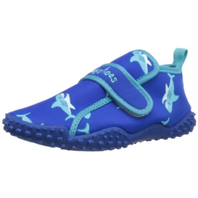 Abbildung von Playshoes Aquaschuhe Unisex Kinder Wassersportschuh, Hai, 28/29 EU