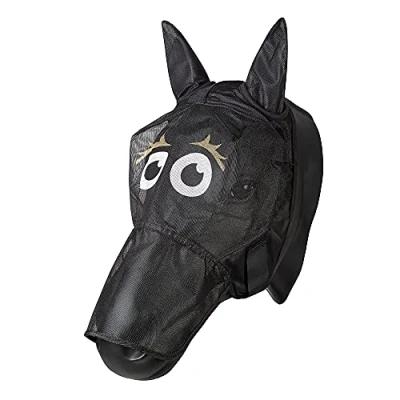 Abbildung von PFIFF 101013 Fliegenmaske Gesichtsmaske mit Motiv für Pferde, Fliegenschutz