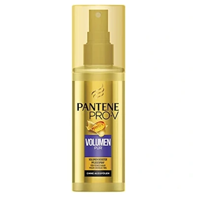 Abbildung von Pantene Pro V Volumen Pur Booster Pflegespray für Feines Haar, Plattes Haarpflege, Haare, Beauty, Spray Damen, Pflegespray, 150ml