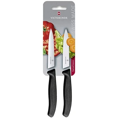 Abbildung von Victorinox Sparschäler mit Ausstecher leichtem, ergonomischem Griff, rot