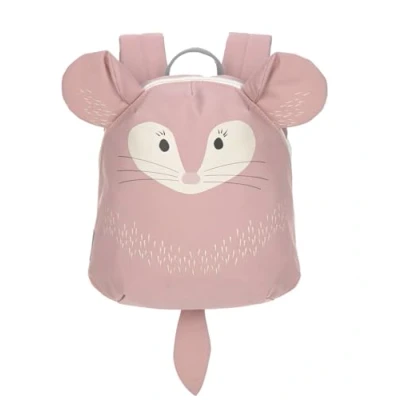 Abbildung von LÄSSIG Kleiner Kinderrucksack für Kita Kindertasche Krippenrucksack mit Brustgurt, 20 x 9.5 24 cm, 3,5 L/Tiny Backpack Chinchilla