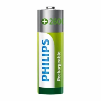 Abbildung von PHILIPS AA Batterien HR6/1.2V Aufladbar NiMH 4 Stück