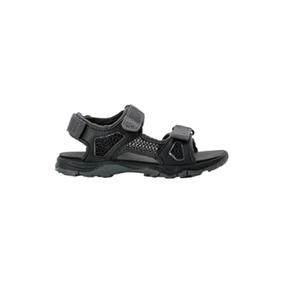 Abbildung von Jack Wolfskin Taraco Beach Unisex Trekkingsandale für Kinder, Größe: 32, Black Schuhe
