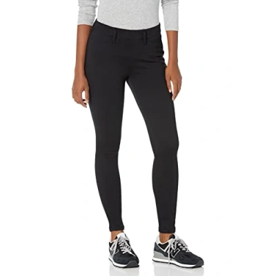 Abbildung von Amazon Essentials Damen Strick Jeggings zum Hineinschlüpfen (in Übergröße erhältlich), Schwarz, S