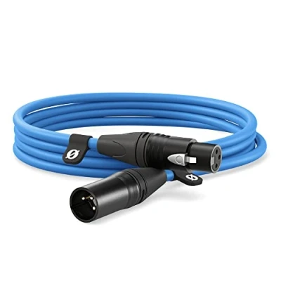 Abbildung von RØDE XLR 3 Hochwertiges Kabel (3 m, blau)