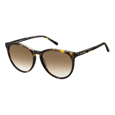 Abbildung von Tommy Hilfiger Sonnenbrille, Damen, Größe: 56, Brown