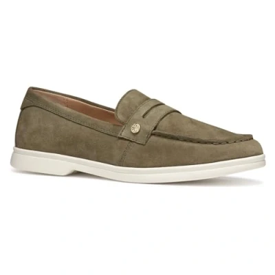 Abbildung von Geox XAND Slipper, Damen, Größe: 38, Grau Leder