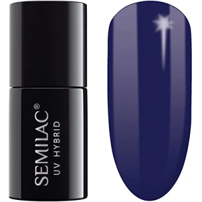 Abbildung von 088 UV Nagellack Hybrid Semilac Blue Ink 7 ml