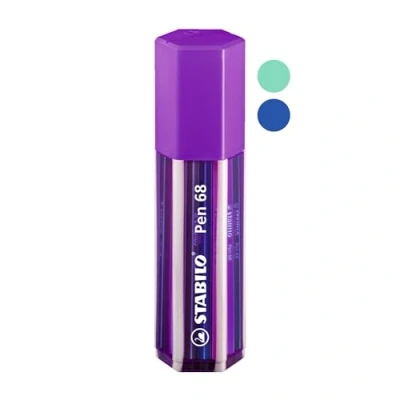 Abbildung von Premium Filzstift STABILO Pen 68 1x 20er Big Box mit 20 verschiedenen Farben