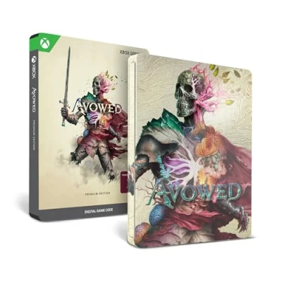 Abbildung von Avowed Premium Edition Steelbook Download Code in der Box