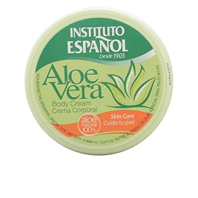 Abbildung von Instituto Español Crema Coporal Hidratante Aloe Vera, 400 Mililitros