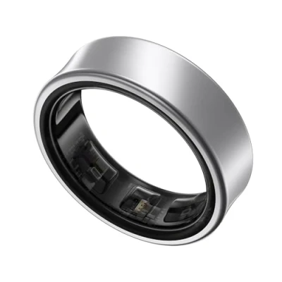Abbildung von Samsung Galaxy Ring, Smart Ring mit Titan Gehäuse, Health AI, Schlaftracker, Fitness Tracker, Größe 8 (US), Titanium Silver