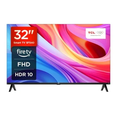 Abbildung von TCL 32SF540 32 Zoll FHD Smart Fernseher HDR &amp; HLG Dolby Audio DTS Virtual X /DTS HD Metall Randlos Dual Band Wifi 5 mit Fire OS 7 System