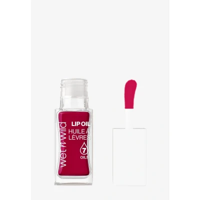Abbildung von Wet n Wild Getöntes Lip Oil, Pflegendes &amp; Nicht Klebriges Rotes Lipgloss Mit 7 Natürlichen Ölen, Leichte Formel Für Spiegelähnlichen Glanzeffekt, Farbton Merlot Glass