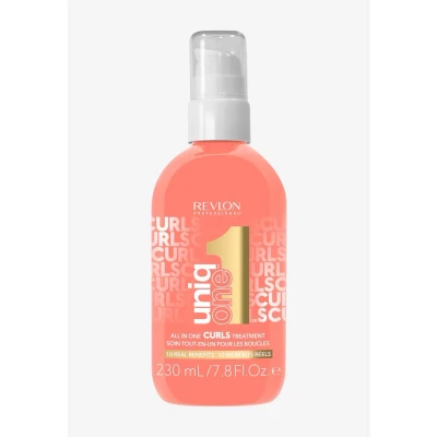 Abbildung von Revlon Professional Uniqone Curly HAIR Leavein Treatment Multibenefit FOR HAIR, WAVY AND Coily Haarpflege, Damen,