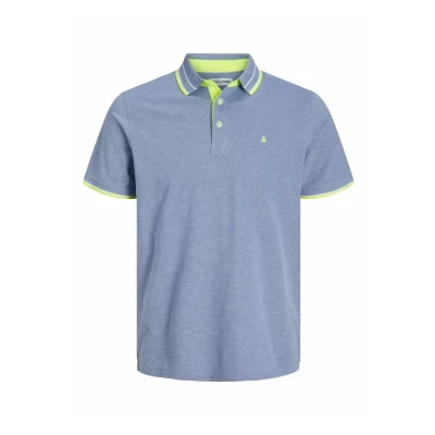 Abbildung von Jack &amp; Jones Epaulos Poloshirt bright, Herren, Größe: 4XL, Bright
