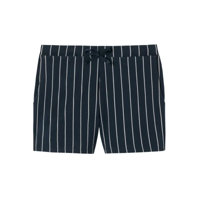 Abbildung von Schiesser Damen Schlafhose Kurz Baumwolle Shorty Mix + Relax Pyjamaunterteil, Multicolor 1_179388, 34 EU