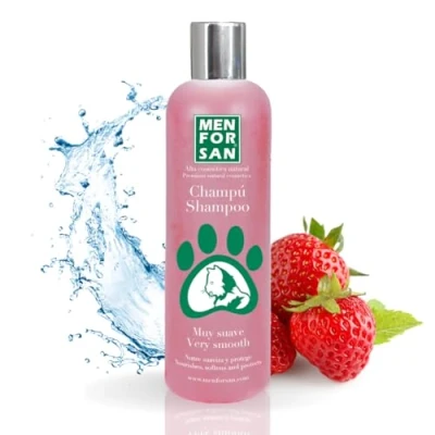 Abbildung von Shampoing pour animaux de compagnie Menforsan Chats Fraise (300 ml)