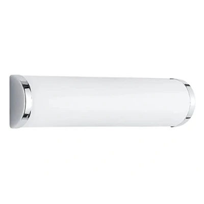 Abbildung von Trio Leuchten Wandleuchte Xavi 2803021 06, Metall Chrom, Glas weiß satiniert, exkl. 2x E14