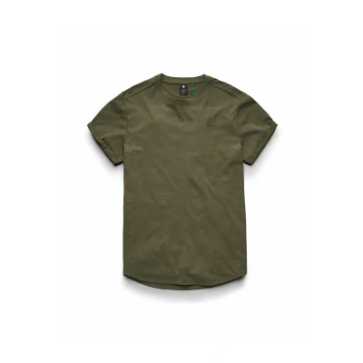Abbildung von G STAR LASH Regular Short Sleeve Tshirt basic, Herren, Größe: Medium, Combat