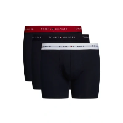 Abbildung von Tommy Hilfiger 3 PACK Panties, Herren, Größe: Small, Primary red white desert sky