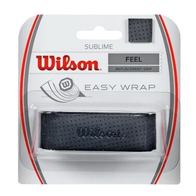 Abbildung von Wilson Unisex Basisgriffband Sublime, schwarz, 1 Stück, WRZ4202BK